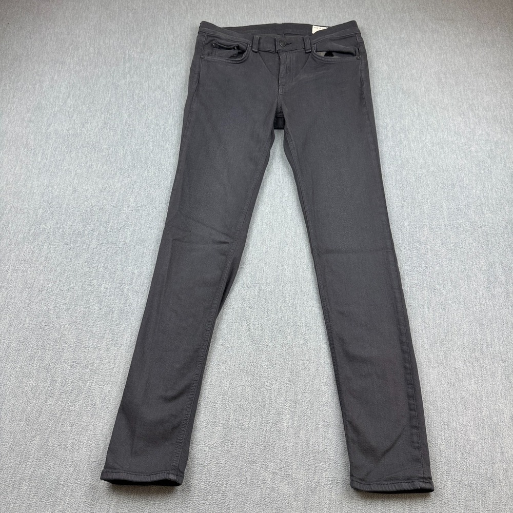 Rag & Bone Jeans Women 29x30 Gray Skinny Denim Cotton Casual Pockets Slim Fit